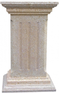 Pilar decoración de piedra natural mod. 39
